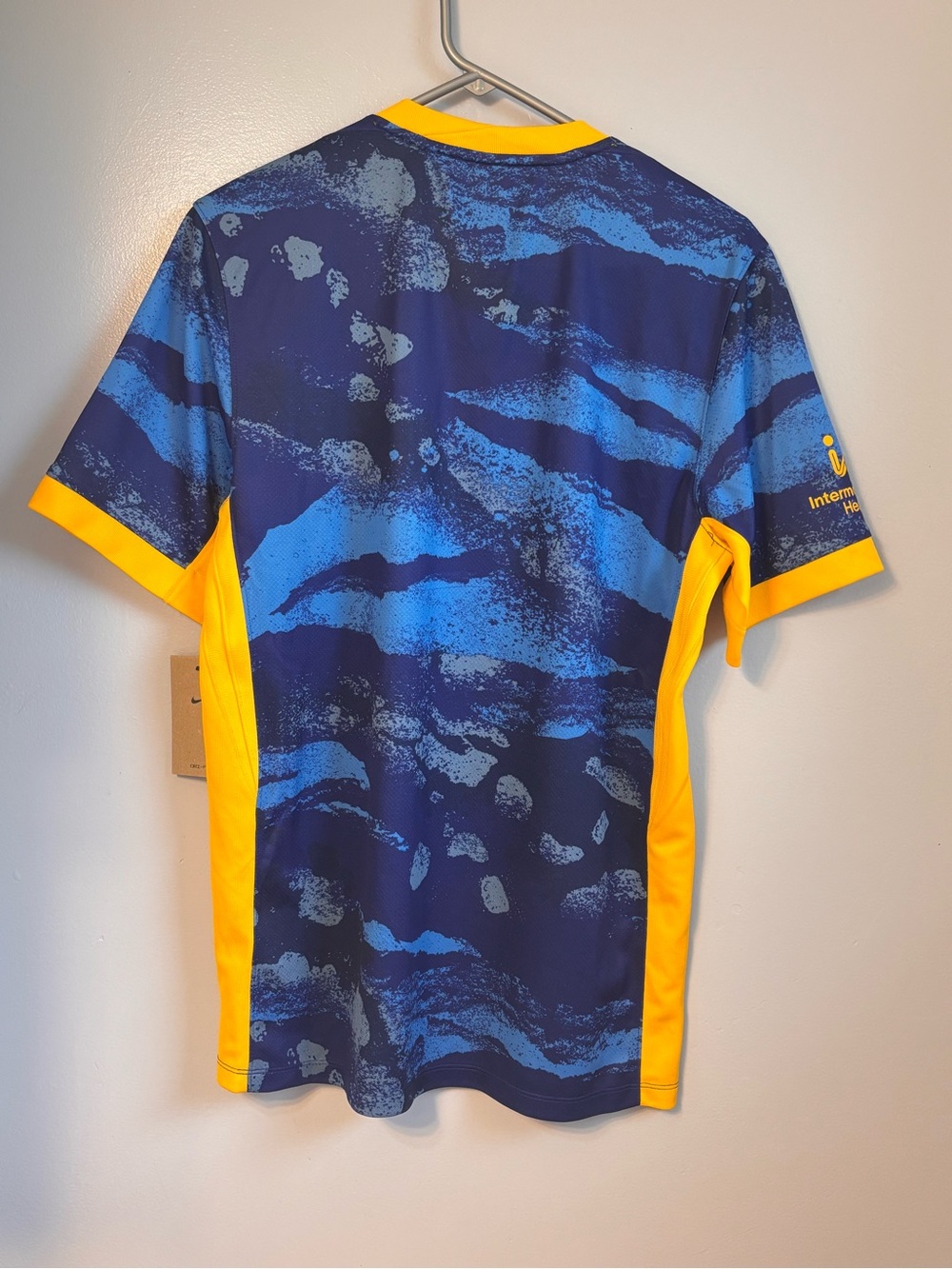 Nike Utah Royals Stadium Away Blue & Yellow Dri-fit Jersey - Men’s Sz M. NWT - Picture 8 of 12